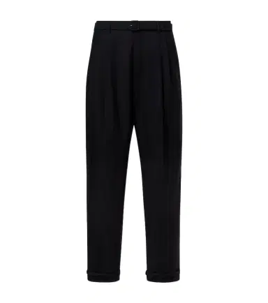 Saint Laurent Wool gabardine straight pants | Thumbnail 1 Saint Laurent Wool gabardine straight pants | Thumbnail 1