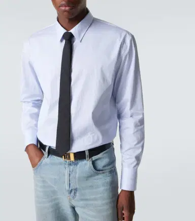 Saint Laurent Striped cotton shirt | Thumbnail 6 Saint Laurent Striped cotton shirt | Thumbnail 6