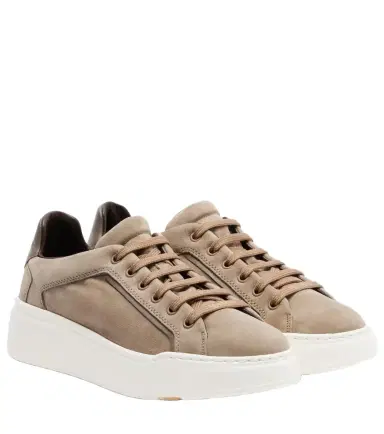 Max Mara Suede platform sneakers | Thumbnail 1 Max Mara Suede platform sneakers | Thumbnail 1