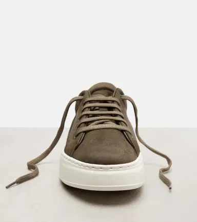 Max Mara Suede platform sneakers | Thumbnail 3 Max Mara Suede platform sneakers | Thumbnail 3
