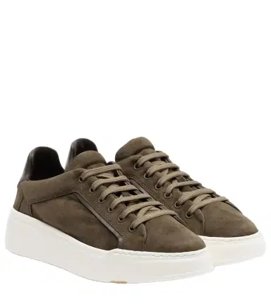 Max Mara Suede platform sneakers | Thumbnail 1 Max Mara Suede platform sneakers | Thumbnail 1