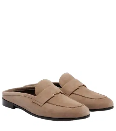 Max Mara Goccia suede mules | Thumbnail 1 Max Mara Goccia suede mules | Thumbnail 1