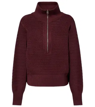 Varley Darla half-zip sweater | Thumbnail 1 Varley Darla half-zip sweater | Thumbnail 1