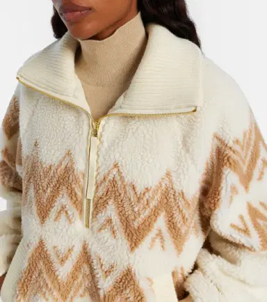 Varley Hendrik jacquard teddy jacket | Thumbnail 3 Varley Hendrik jacquard teddy jacket | Thumbnail 3