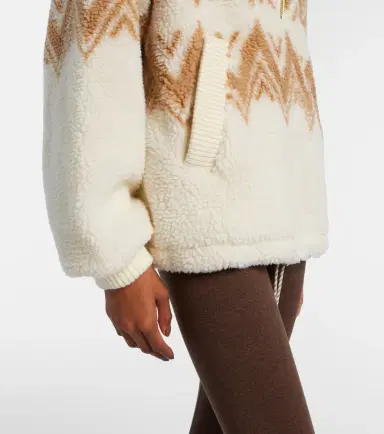 Varley Hendrik jacquard teddy jacket | Thumbnail 5 Varley Hendrik jacquard teddy jacket | Thumbnail 5