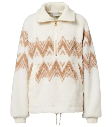 Varley Hendrik jacquard teddy jacket | Thumbnail 1 Varley Hendrik jacquard teddy jacket | Thumbnail 1