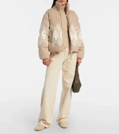 Varley Belinda knitted puffer jacket | Thumbnail 3 Varley Belinda knitted puffer jacket | Thumbnail 3
