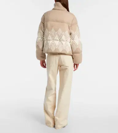 Varley Belinda knitted puffer jacket | Thumbnail 4 Varley Belinda knitted puffer jacket | Thumbnail 4