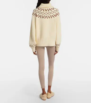 Varley Sigrid ribbed-knit half-zip sweater | Thumbnail 4 Varley Sigrid ribbed-knit half-zip sweater | Thumbnail 4