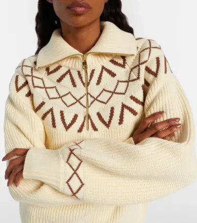 Varley Sigrid ribbed-knit half-zip sweater | Thumbnail 5 Varley Sigrid ribbed-knit half-zip sweater | Thumbnail 5
