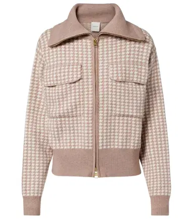 Varley Ablett houndstooth jacquard jacket | Thumbnail 1 Varley Ablett houndstooth jacquard jacket | Thumbnail 1