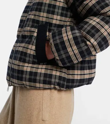 Varley Bryony checked flannel puffer jacket | Thumbnail 2 Varley Bryony checked flannel puffer jacket | Thumbnail 2