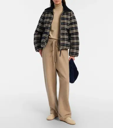 Varley Bryony checked flannel puffer jacket | Thumbnail 4 Varley Bryony checked flannel puffer jacket | Thumbnail 4