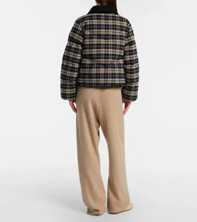 Varley Bryony checked flannel puffer jacket | Thumbnail 6 Varley Bryony checked flannel puffer jacket | Thumbnail 6