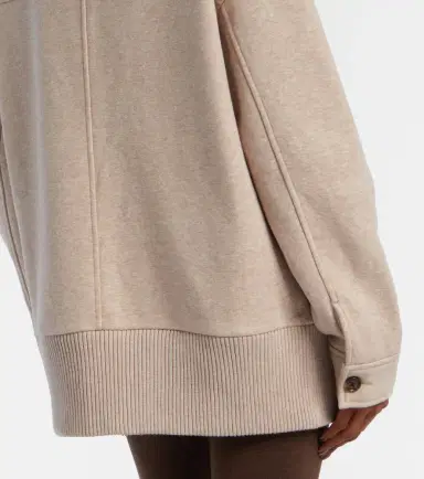 Varley Tammy cotton-blend jersey jacket | Thumbnail 2 Varley Tammy cotton-blend jersey jacket | Thumbnail 2