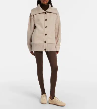 Varley Tammy cotton-blend jersey jacket | Thumbnail 4 Varley Tammy cotton-blend jersey jacket | Thumbnail 4