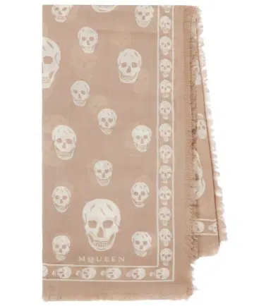Alexander McQueen Skull silk scarf | Thumbnail 1 Alexander McQueen Skull silk scarf | Thumbnail 1