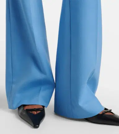 Veronica Beard Melvin twill flared pants | Thumbnail 4 Veronica Beard Melvin twill flared pants | Thumbnail 4