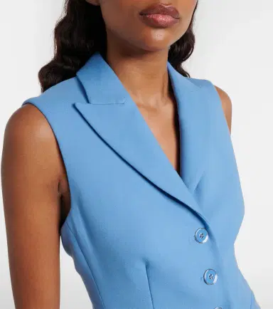 Veronica Beard Benny single-breasted vest | Thumbnail 2 Veronica Beard Benny single-breasted vest | Thumbnail 2
