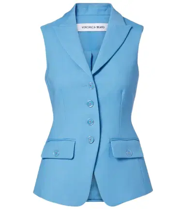Veronica Beard Benny single-breasted vest | Thumbnail 1 Veronica Beard Benny single-breasted vest | Thumbnail 1