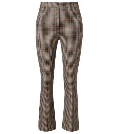 Veronica Beard Arte checked slim pants | Thumbnail 1 Veronica Beard Arte checked slim pants | Thumbnail 1