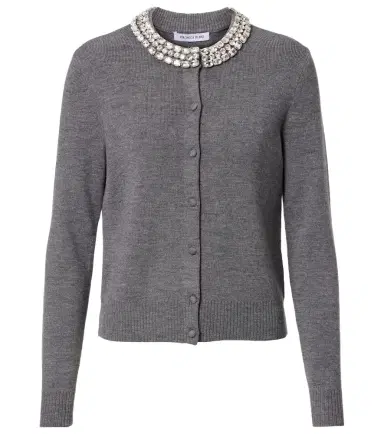 Veronica Beard Daro embellished wool cardigan | Thumbnail 1 Veronica Beard Daro embellished wool cardigan | Thumbnail 1