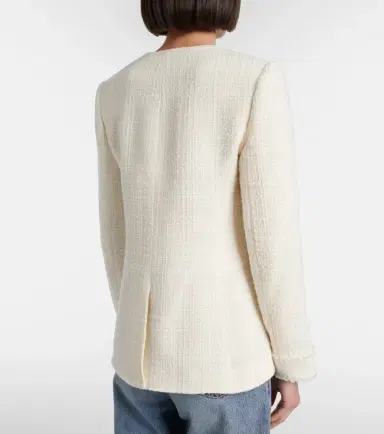 Veronica Beard Double-breasted tweed blazer | Thumbnail 2 Veronica Beard Double-breasted tweed blazer | Thumbnail 2