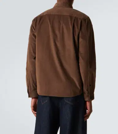 Stone Island Compass cotton corduroy overshirt | Thumbnail 3 Stone Island Compass cotton corduroy overshirt | Thumbnail 3