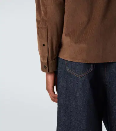 Stone Island Compass cotton corduroy overshirt | Thumbnail 7 Stone Island Compass cotton corduroy overshirt | Thumbnail 7