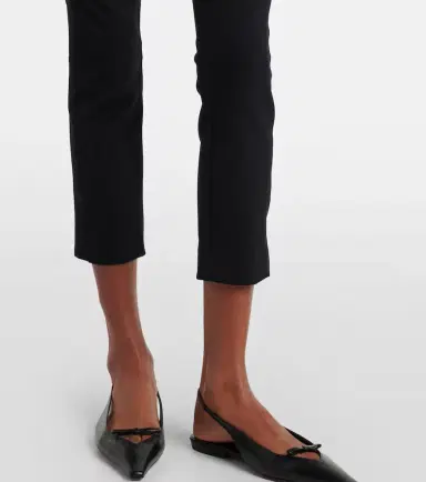 Veronica Beard Scuba cropped slim pants | Thumbnail 6 Veronica Beard Scuba cropped slim pants | Thumbnail 6