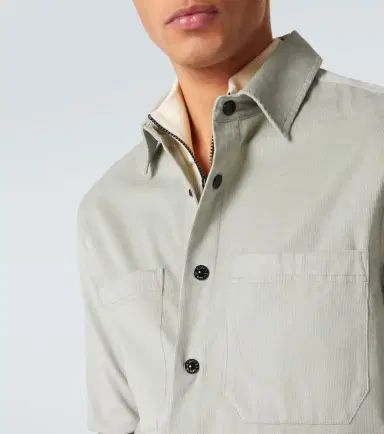 Stone Island Compass cotton corduroy overshirt | Thumbnail 5 Stone Island Compass cotton corduroy overshirt | Thumbnail 5
