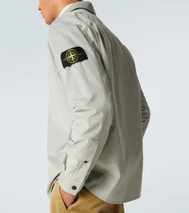 Stone Island Compass cotton corduroy overshirt | Thumbnail 6 Stone Island Compass cotton corduroy overshirt | Thumbnail 6