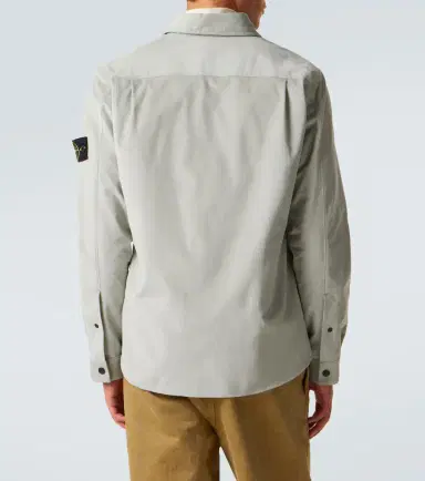 Stone Island Compass cotton corduroy overshirt | Thumbnail 7 Stone Island Compass cotton corduroy overshirt | Thumbnail 7