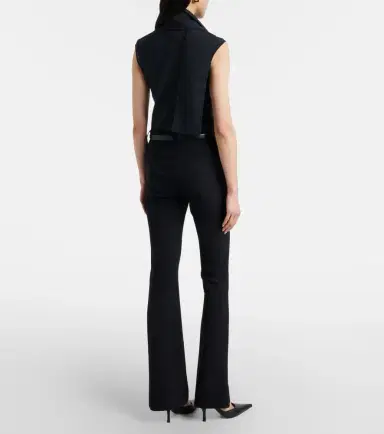 Veronica Beard Hibiscus high-rise flared pants | Thumbnail 4 Veronica Beard Hibiscus high-rise flared pants | Thumbnail 4