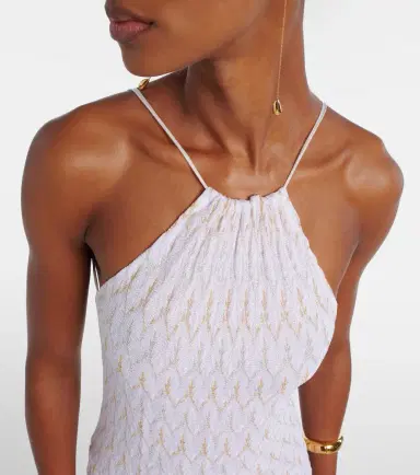 Missoni Halterneck open-back lamé gown | Thumbnail 2 Missoni Halterneck open-back lamé gown | Thumbnail 2