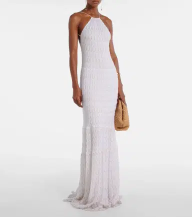 Missoni Halterneck open-back lamé gown | Thumbnail 6 Missoni Halterneck open-back lamé gown | Thumbnail 6