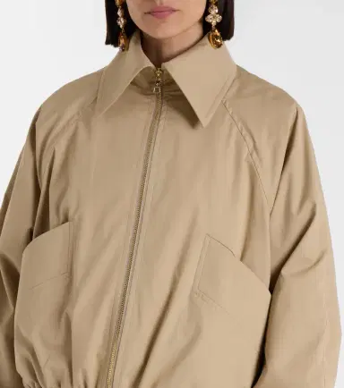Patou Cotton bomber jacket | Thumbnail 6 Patou Cotton bomber jacket | Thumbnail 6