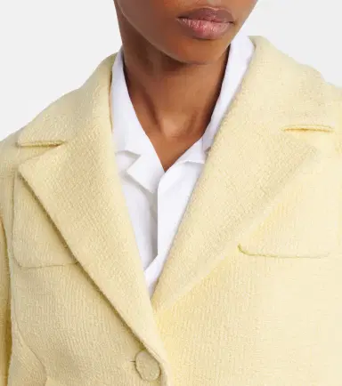 Patou Cropped cotton jacket | Thumbnail 2 Patou Cropped cotton jacket | Thumbnail 2