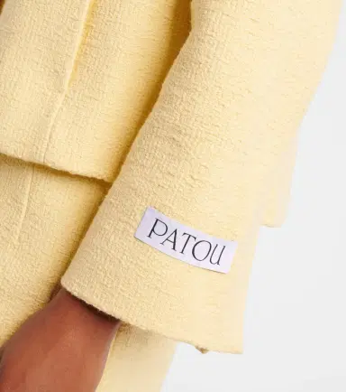 Patou Cropped cotton jacket | Thumbnail 3 Patou Cropped cotton jacket | Thumbnail 3