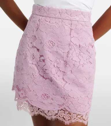 Patou Cotton-blend lace miniskirt | Thumbnail 2 Patou Cotton-blend lace miniskirt | Thumbnail 2