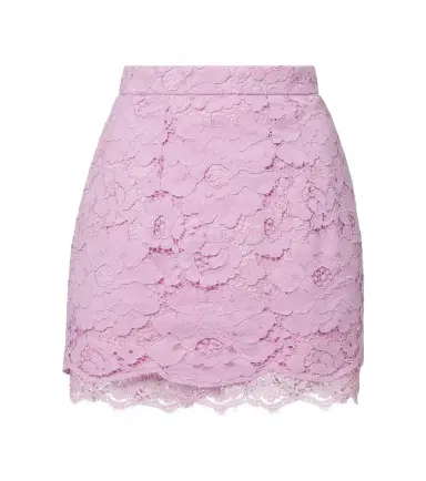 Patou Cotton-blend lace miniskirt | Thumbnail 1 Patou Cotton-blend lace miniskirt | Thumbnail 1