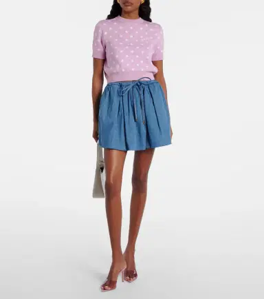Patou Polka-dot cotton-blend sweater | Thumbnail 5 Patou Polka-dot cotton-blend sweater | Thumbnail 5