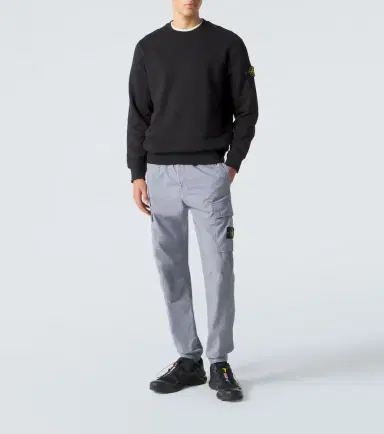 Stone Island Compass cotton-blend cargo pants | Thumbnail 4 Stone Island Compass cotton-blend cargo pants | Thumbnail 4