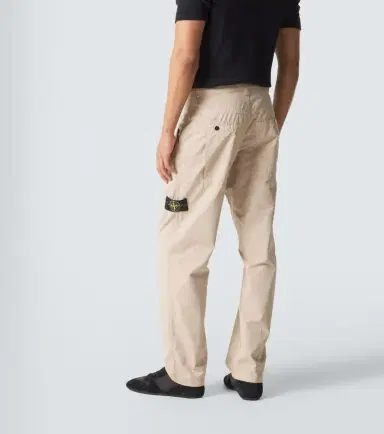 Stone Island Compass cotton straight pants | Thumbnail 3 Stone Island Compass cotton straight pants | Thumbnail 3