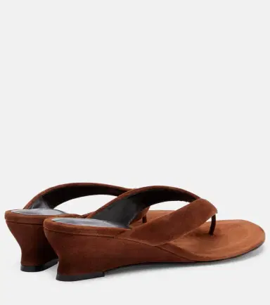 Le Monde Beryl Le Monde Béryl Micro Wedge suede thong sandals | Thumbnail 4 Le Monde Beryl Le Monde Béryl Micro Wedge suede thong sandals | Thumbnail 4