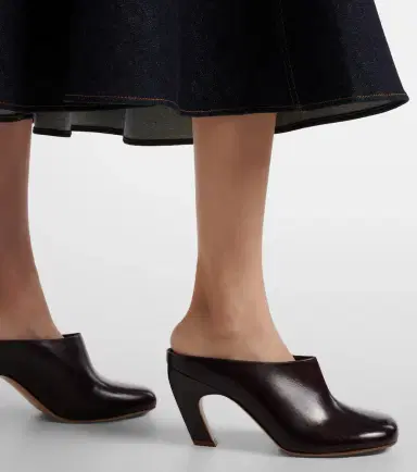 Le Monde Béryl Le Monde Béryl Mica 80 leather mules | Thumbnail 6 Le Monde Béryl Le Monde Béryl Mica 80 leather mules | Thumbnail 6