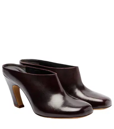 Le Monde Béryl Le Monde Béryl Mica 80 leather mules | Thumbnail 1 Le Monde Béryl Le Monde Béryl Mica 80 leather mules | Thumbnail 1