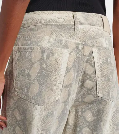 Citizens of Humanity Miro snake-print barrel-leg jeans | Thumbnail 6 Citizens of Humanity Miro snake-print barrel-leg jeans | Thumbnail 6