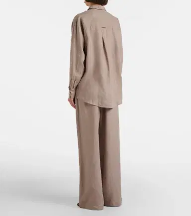 Heidi Klein Zakynthos linen wide-leg pants | Thumbnail 4 Heidi Klein Zakynthos linen wide-leg pants | Thumbnail 4