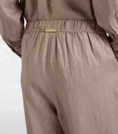 Heidi Klein Zakynthos linen wide-leg pants | Thumbnail 6 Heidi Klein Zakynthos linen wide-leg pants | Thumbnail 6